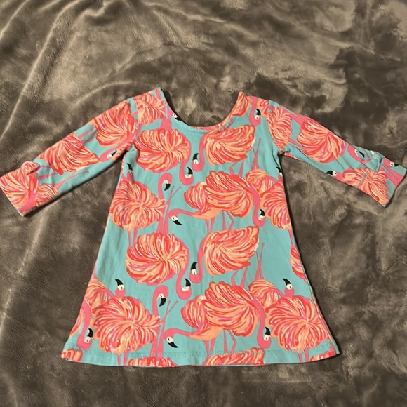 Lilly Pulitzer HTF Gimme Some Leg Girls Dress size XS 2/3 - Picture 3 of 5